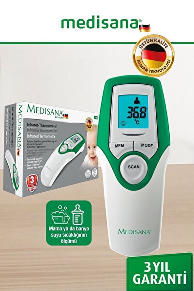 medisana Alman Tasarım Infrared Thermometer Dijital Uzaktan Temassız Ateş Ölçer