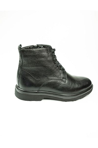 JAMES FRANCO Black Leather Men's Boots - 034 Model