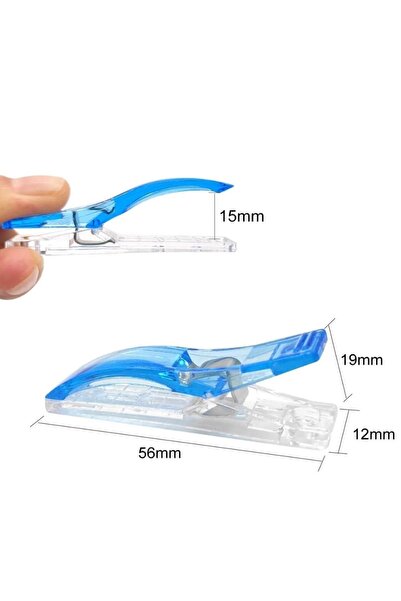 TıkTık AL 20 Adet Büyük Boy Dikiş Nakış Kumaş Kağıt Sıkıştırma Mandalı