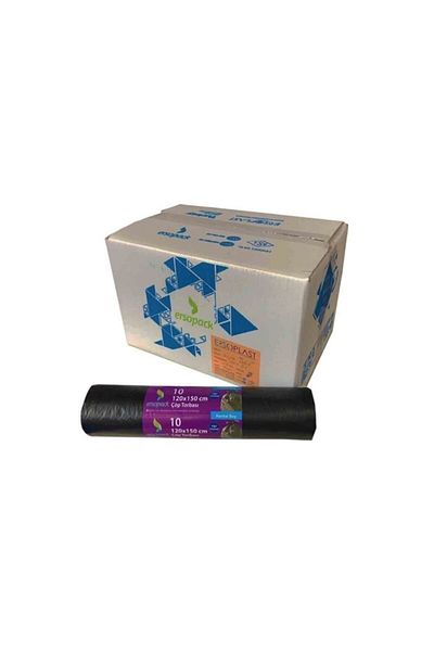 ERSOPACK Industrial 120x150 Garbage Bag 1 Box
