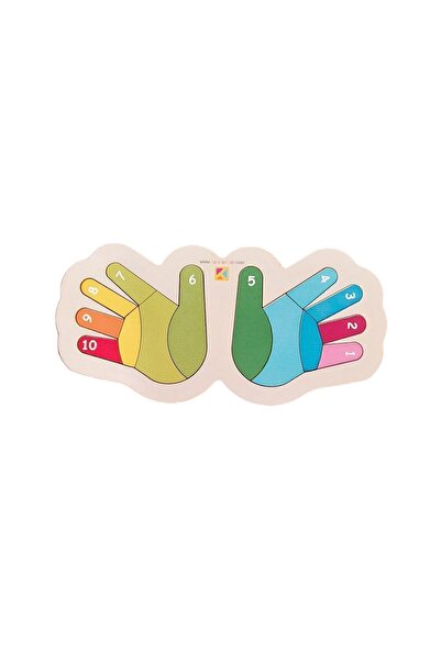 kayasan kids Parmak Sayı Sayma Puzzle
