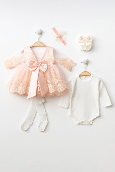 Harry&Millie Kız bebek dantelli elbise gelinlik mevlüt elbisesi bebek hediyelik