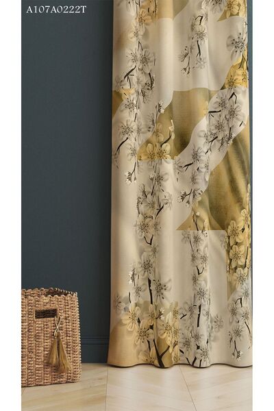 A2ZTR Dijital Baskılı Fon Perde ( Tek Kanat )