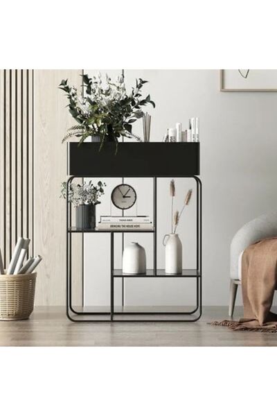 larissa design Çiçeklik kitaplık dresuar