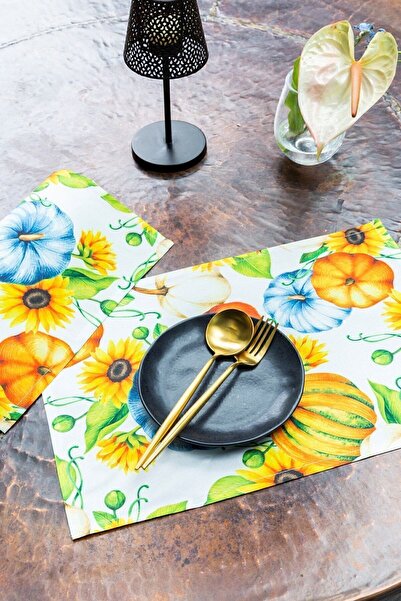 Arma House 2 штуки White Sun Flower Duck Тканинний сервіз 30 X 45 см