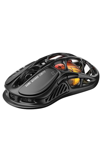 Gravastar ماوس GravaStar Mercury M2 :PAW3395، 26000 نقطة في البوصة، 650 IPS، بطارية تدوم 82 ساعة، شحن لمدة 1.5 ساعة، جاهز للألعاب