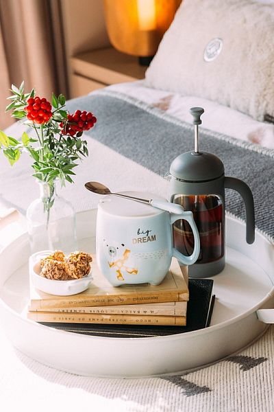 Arma House Dream Bear Ceramic Mug with Spoon