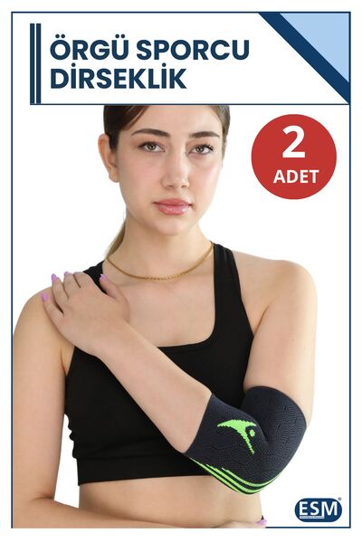 ESM Fitness Ortopedik Sporcu Dirsekliği Antrenman Tenis Golf Ağrı Dirsek Dest...