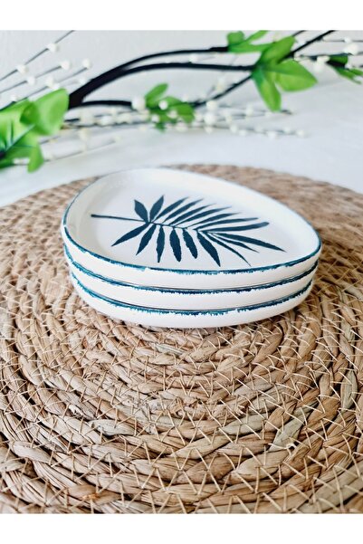 GULHANILE Tropical Snack Bowl 3 Shallow Green