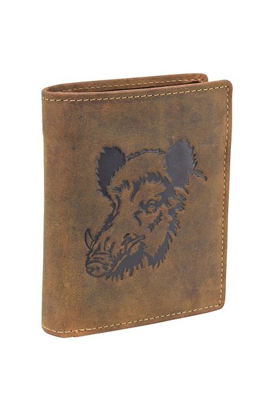 Greenburry Vintage boar wallet leather 9.5 cm