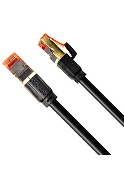 Gplus Cat8 1 Metre S/FTP 40G 2000Mhz 26AWG PIMF Örgülü Folyo Kaplama Network Ethernet Lan Kablosu 1M