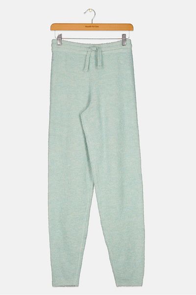 Guess Kids Girl Textured Pants, Mint Green