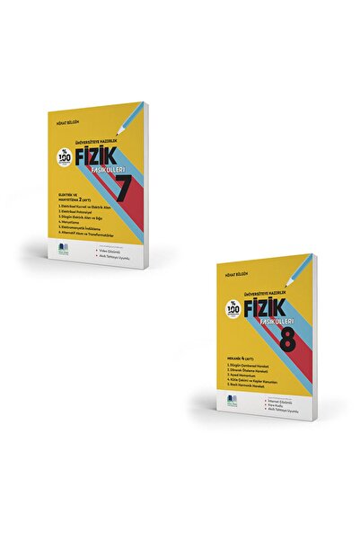 Genel Markalar Nihat Bilgin Fizik 7 8  ( AYT ) Fasikülleri