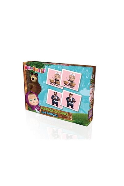 Maşa ve Koca Ayı 48 Pieces Masha and the Bear Memory Game