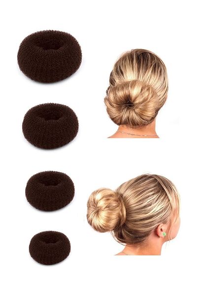 Güncel Vitrin 4 Pieces Brown Sponge Knob Buckle Set - 6cm 8cm 9cm 11cm