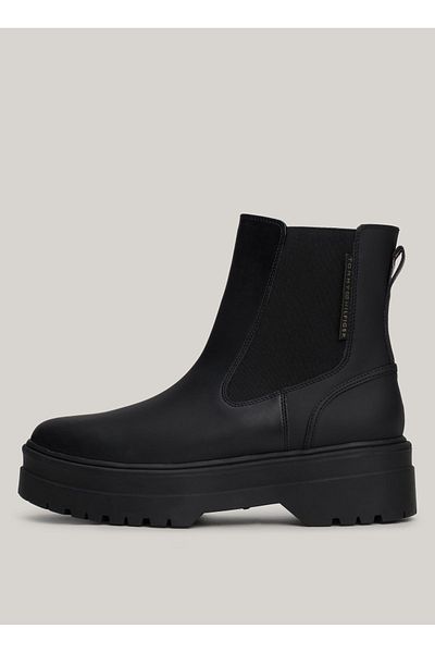 Tommy Hilfiger Women's Black Boots Fw0Fw08162Bds