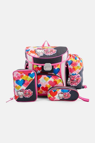 Target Kids Girl Hello Kitty Backpacks 38 H x 32 L x 20 W cm, Pink Combo