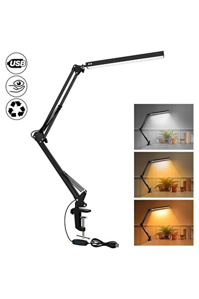 Voground 10W  led masa lambası teleskopik kitap okuma ofis çalıma masası led ...