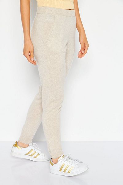 Etam Women Regular Fit Solid Pant, Beige