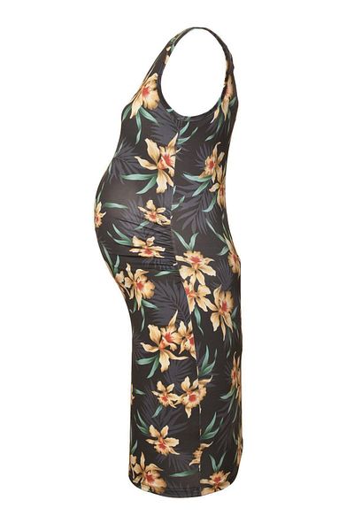 Luvmabelly Maternity 5006 Floral φόρεμα εγκυμοσύνης