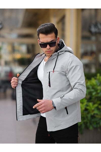 Boymen Ανδρικό αδιάβροχο αδιάβροχο και αντιανεμικό