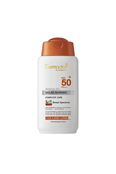 DERMACTION PLUS BY WATSONS Spf 50 Yüz Ve Vücut Güneş Losyonu 150 ml