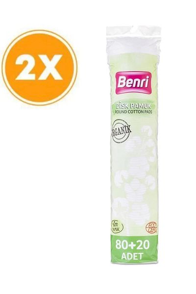 Benri Organic Makeup Remover Cotton 100pcs