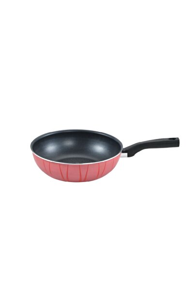 MISTERCOOK مقلاة عميقة من الألومنيوم من مستر كوك - غير لاصقة بمقابض من الباكل...