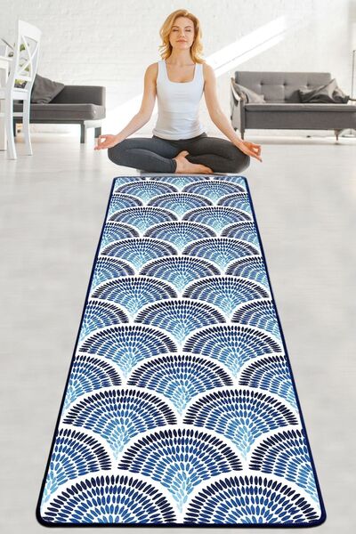 Chilai Home Borm 60x200 Cm Yoga,spor,fitness,pilates Halısı Yıkanabilir Kayma...