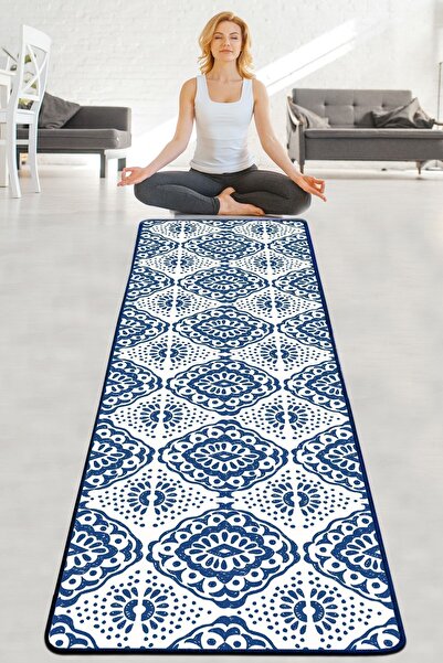 Chilai Home Boemio 60x200 Cm Yoga Spor Fitness Pilates Halısı Yıkanabilir Kay...
