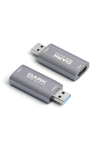 Dark 1080p 60fps Video Capture Usb Video Kayıt Dongle (dk-hd-cap1082)