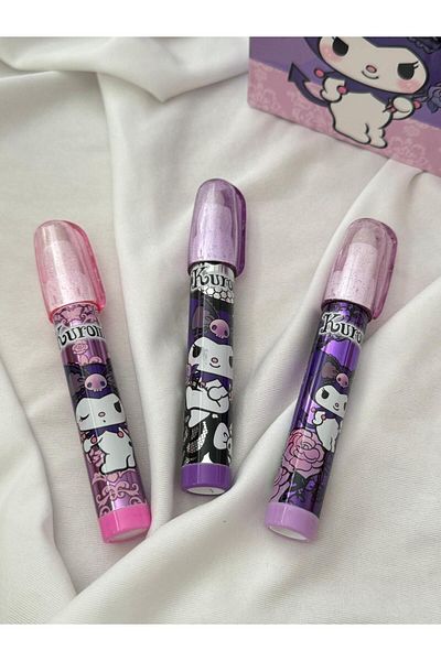 Planet Butik Kuromi Set of 3 - Egg Laying Eraser