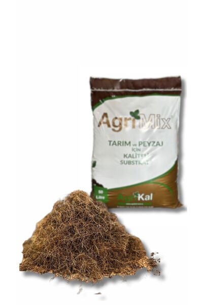 Saksı Mix 50 L Lifli Cocopeat-hazır Toprak-hindistan Cevizi Torfu-substrat-sa...