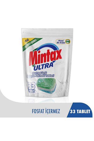 Mintax Ultra Dishwasher Tablet 33 Pieces