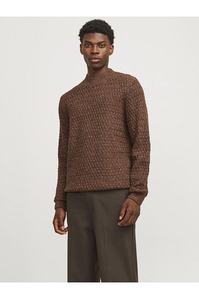 Jack & Jones Premium Strickpullover mit Rundhals Einfarbig Strickpullover mit Rundhals
