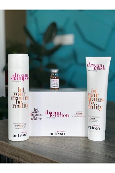 Artego T Dream 250 ml Şampuan Dream 150 ml Maske Dream K-lotion Onarıcı Bakım Acil Kurtarma Seti