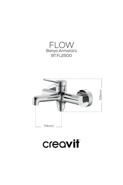 Creavit Flow Bathroom Fixture