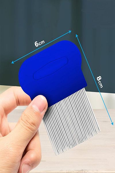 COZY SENSE Lice Flea Hair Cleaning Comb Set with Handle for Cat Dog Pet Comb