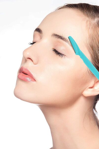 COZY SENSE Kaş Yanak Bıyık Alıcı 3'lü Epilasyon Ustura Seti Epilatör Yüz Jileti Kaş Usturası Kadın Jileti