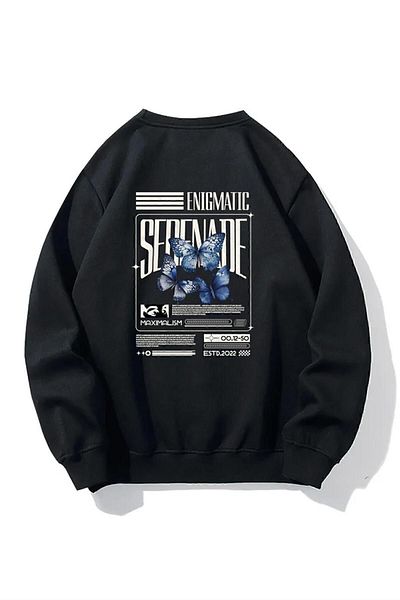 BRZ COLLECTION Hanorac oversize unisex Enigmatic Serenade