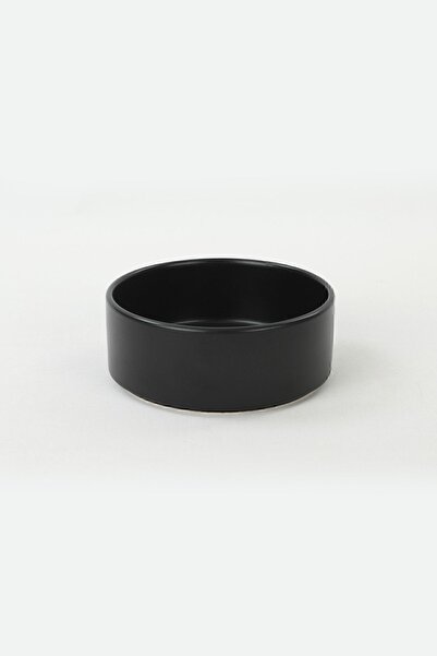 Keramika Mat Siyah Stackable Çorba Kasesi 14 Cm 6 Adet