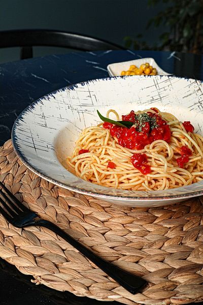 Keramika Farfurie Line Pasta 26 Cm – 19234