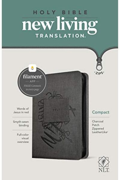 Tyndale House Publishers نسخة الكتاب المقدس Nlt Compact Zipper Filamentabled