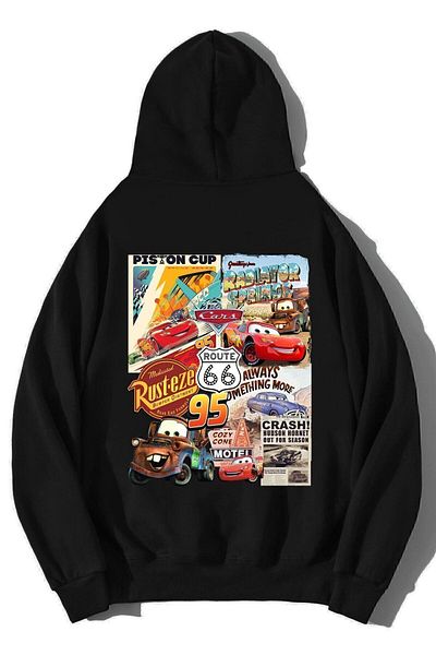 BRZ COLLECTION Hanorac unisex oversize Cars - Model Cars