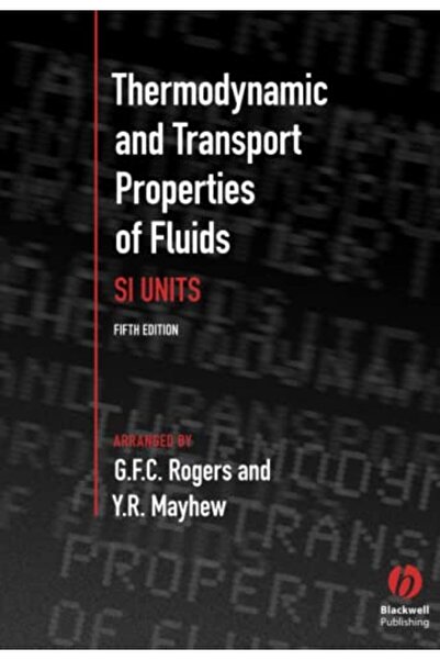 Wiley الخواص الديناميكية الحرارية وخواص النقل للسوائل