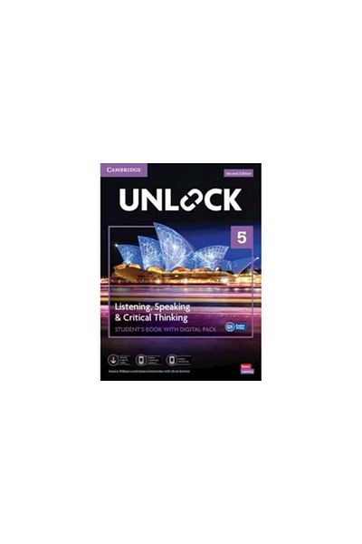 Cambridge Unlock Level 5 Listening Speaking And Critical Thinking Students Book With Digital Pack