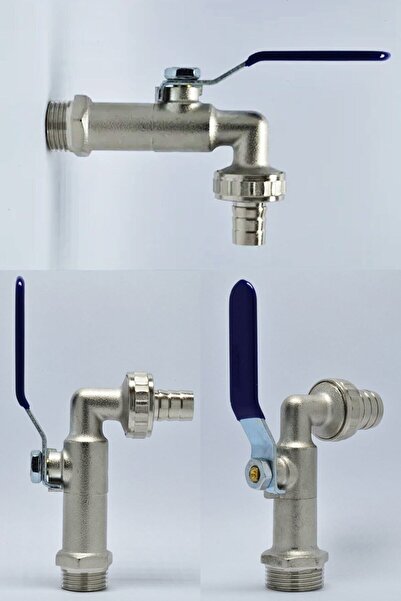 Genel Markalar Üst Kısım Plastik Bahçe Musluğu 1/2 İnç Küresel Plastik Musluk Bahçe Hortum Musluğu