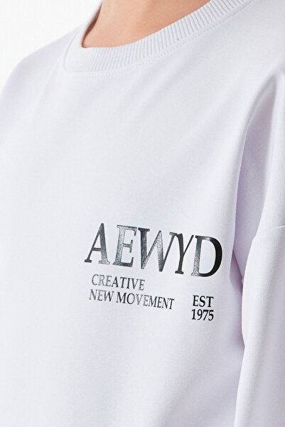 Fulla Moda Φούτερ για αγόρι - εμπρός και πίσω με στάμπα