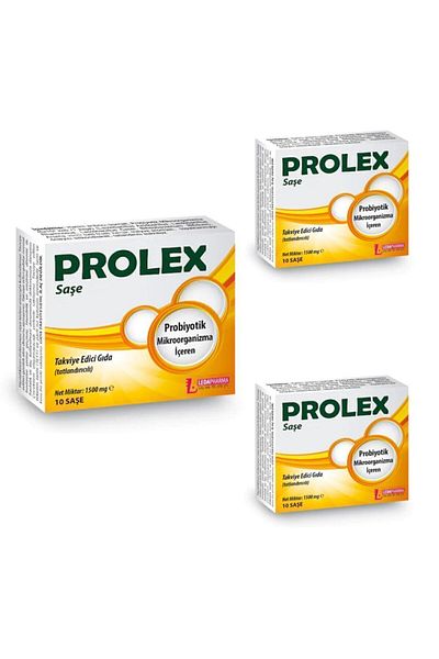 LedaPharma Prolex 10 Sachet X3 - Quantity Detailed