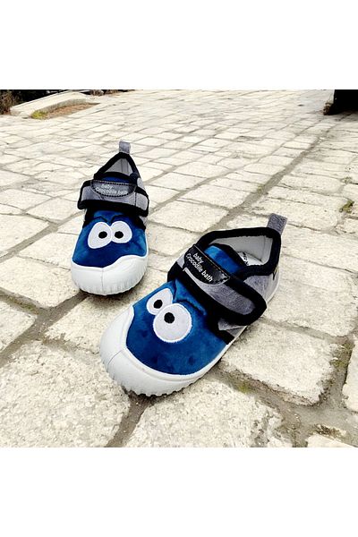 GEZER Orthopedic Fun Soft Velcro Eye Nursery - Νηπιαγωγείο και παπούτσι για το σπίτι